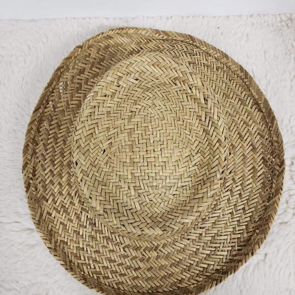 Dorfman Pacific Company Straw Fedora Size M - Picture 5 of 9